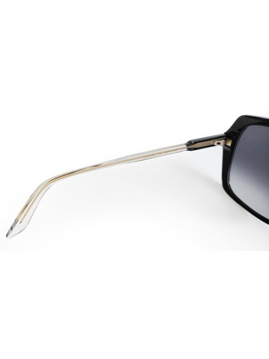 Gucci GG0533SA 005 56mm Oversized Square Sunglasses Black Grey Gradient - Italy main image 6